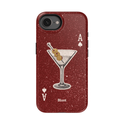 Red Dirty Martini iPhone Case - Blunt Cases