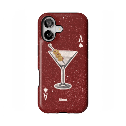 Red Dirty Martini iPhone Case - Blunt Cases
