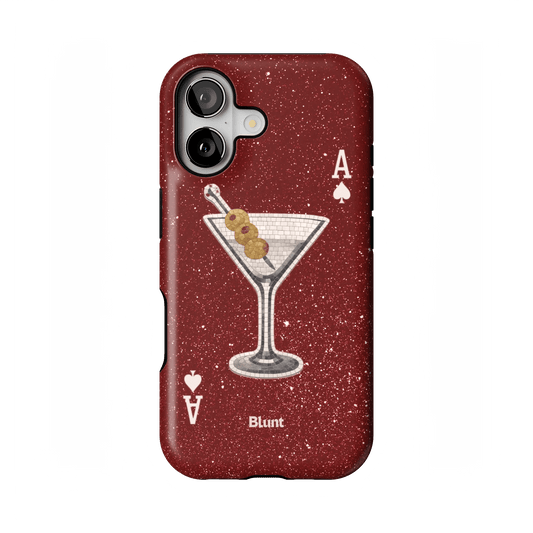 Red Dirty Martini iPhone Case - Blunt Cases