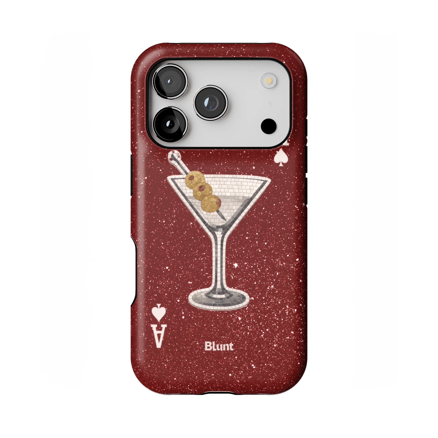 Red Dirty Martini iPhone Case - Blunt Cases