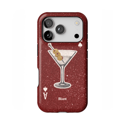 Red Dirty Martini iPhone Case - Blunt Cases