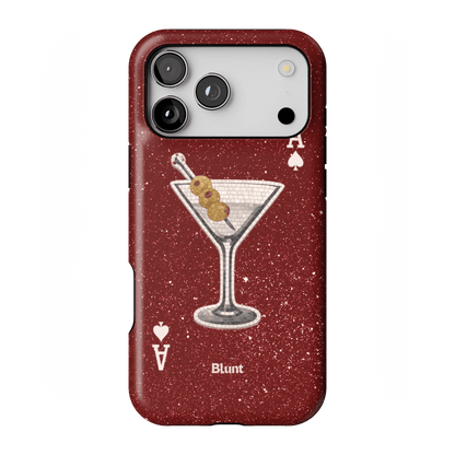 Red Dirty Martini iPhone Case - Blunt Cases