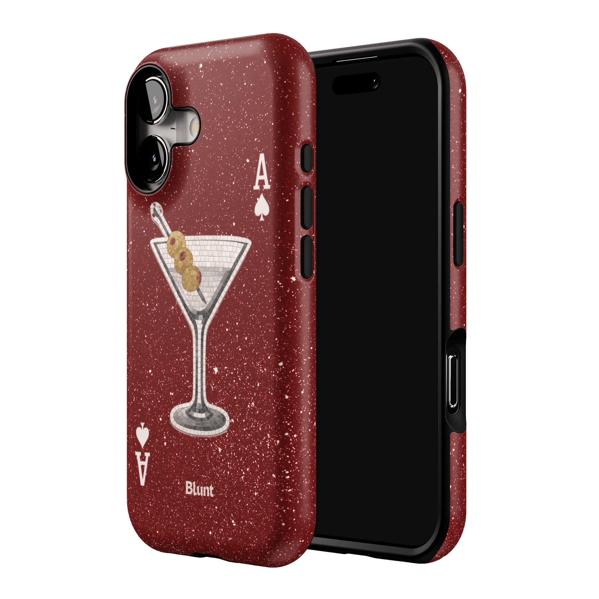 Red Dirty Martini iPhone Case - Blunt Cases