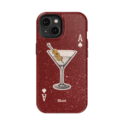 Red Dirty Martini iPhone Case - Blunt Cases