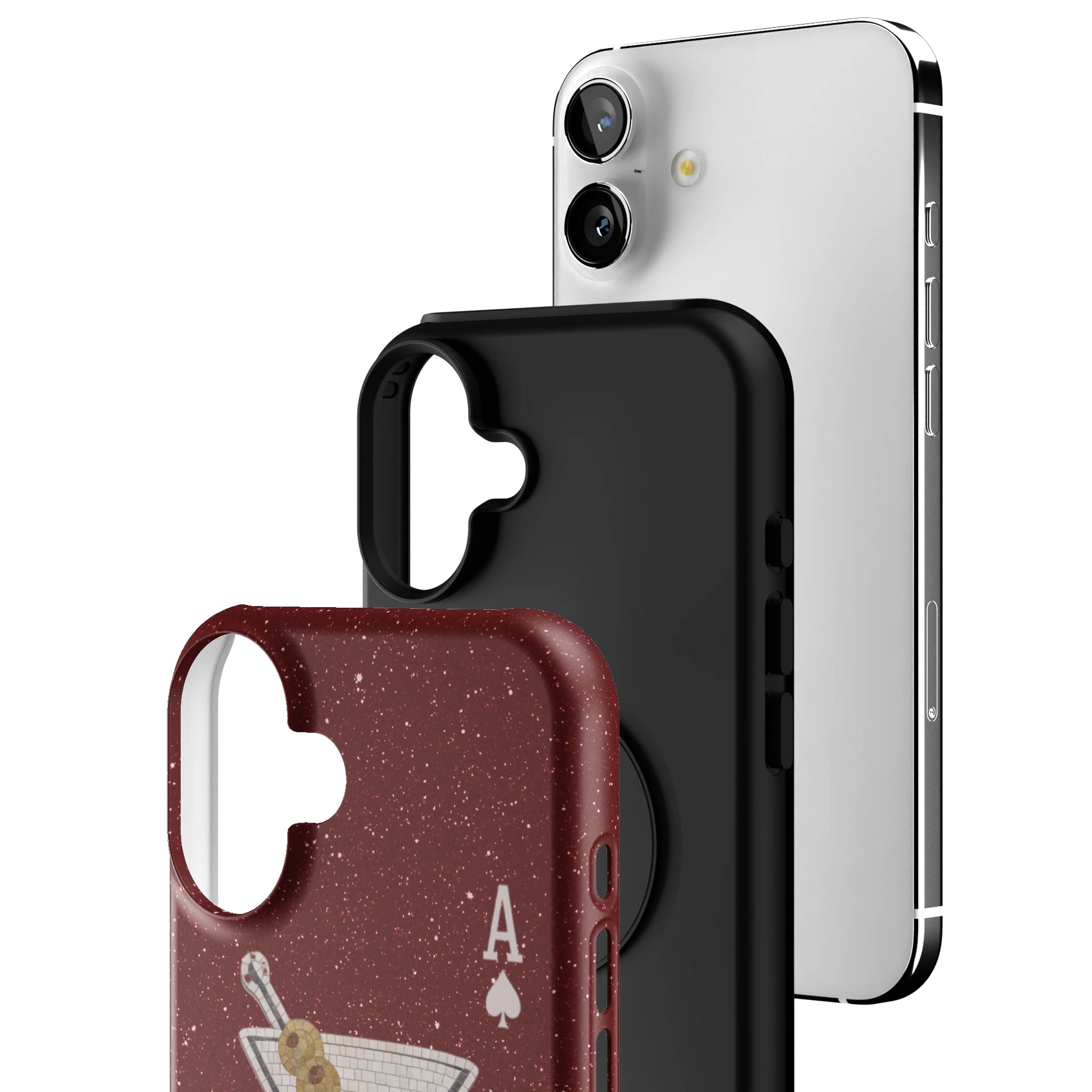 Red Dirty Martini iPhone Case gallery - Iphone_16_Mini_Air_Plus_3