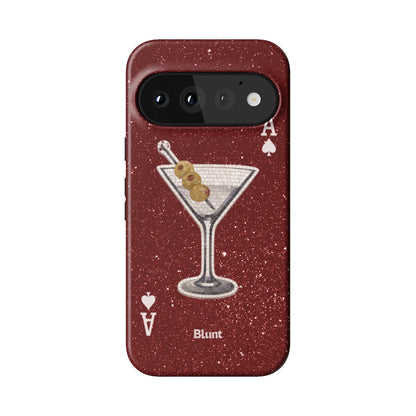 Red Dirty Martini Pixel Case - Blunt Cases