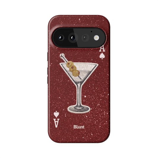 Red Dirty Martini Pixel Case - Blunt Cases