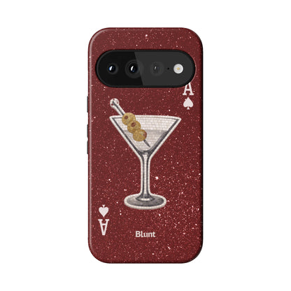 Red Dirty Martini Pixel Case - Blunt Cases