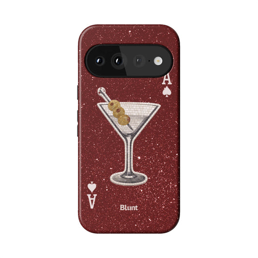 Red Dirty Martini Pixel Case - Blunt Cases