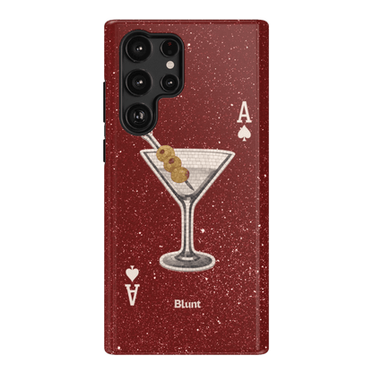 Red Dirty Martini Samsung Case - Blunt Cases