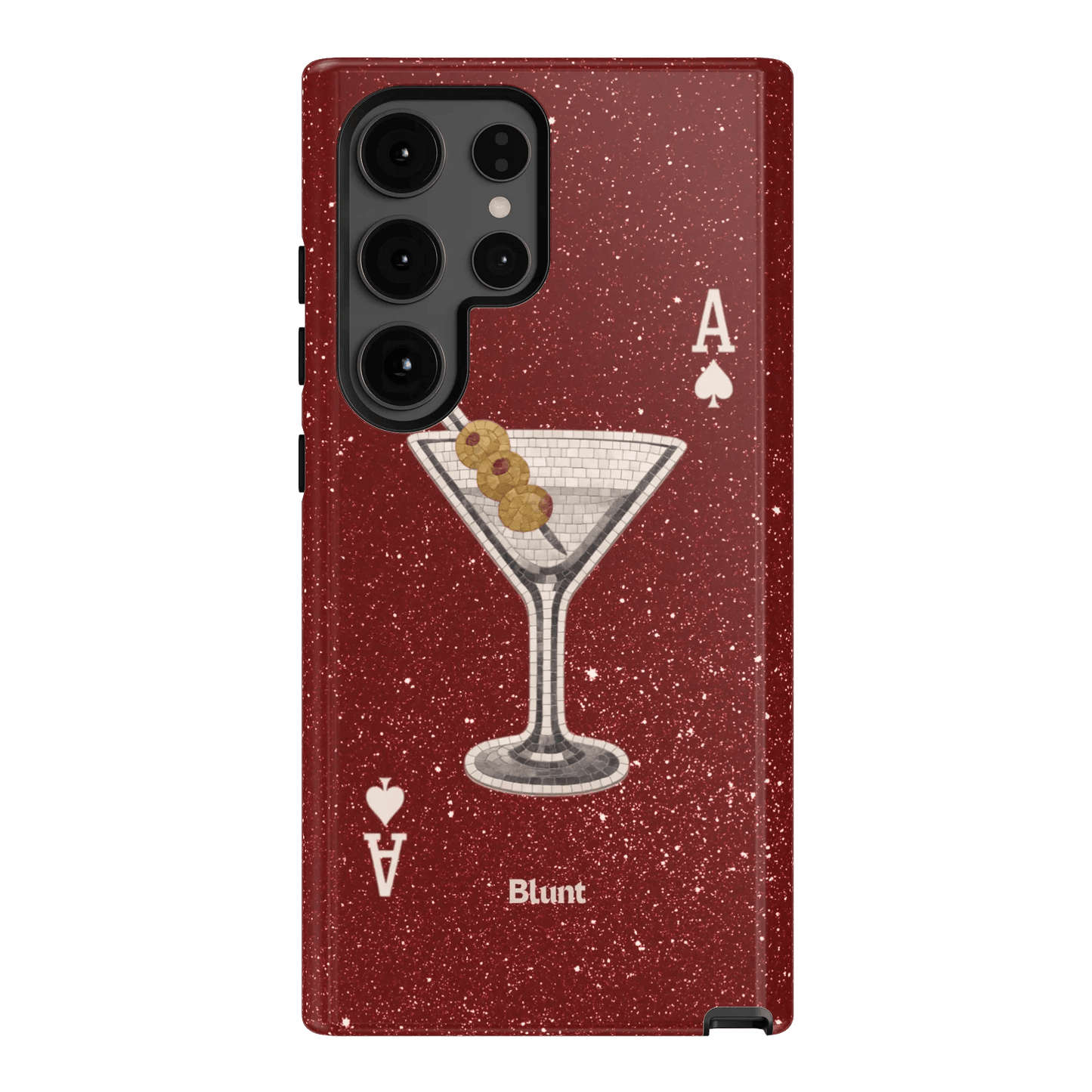 Red Dirty Martini Samsung Case - Blunt Cases