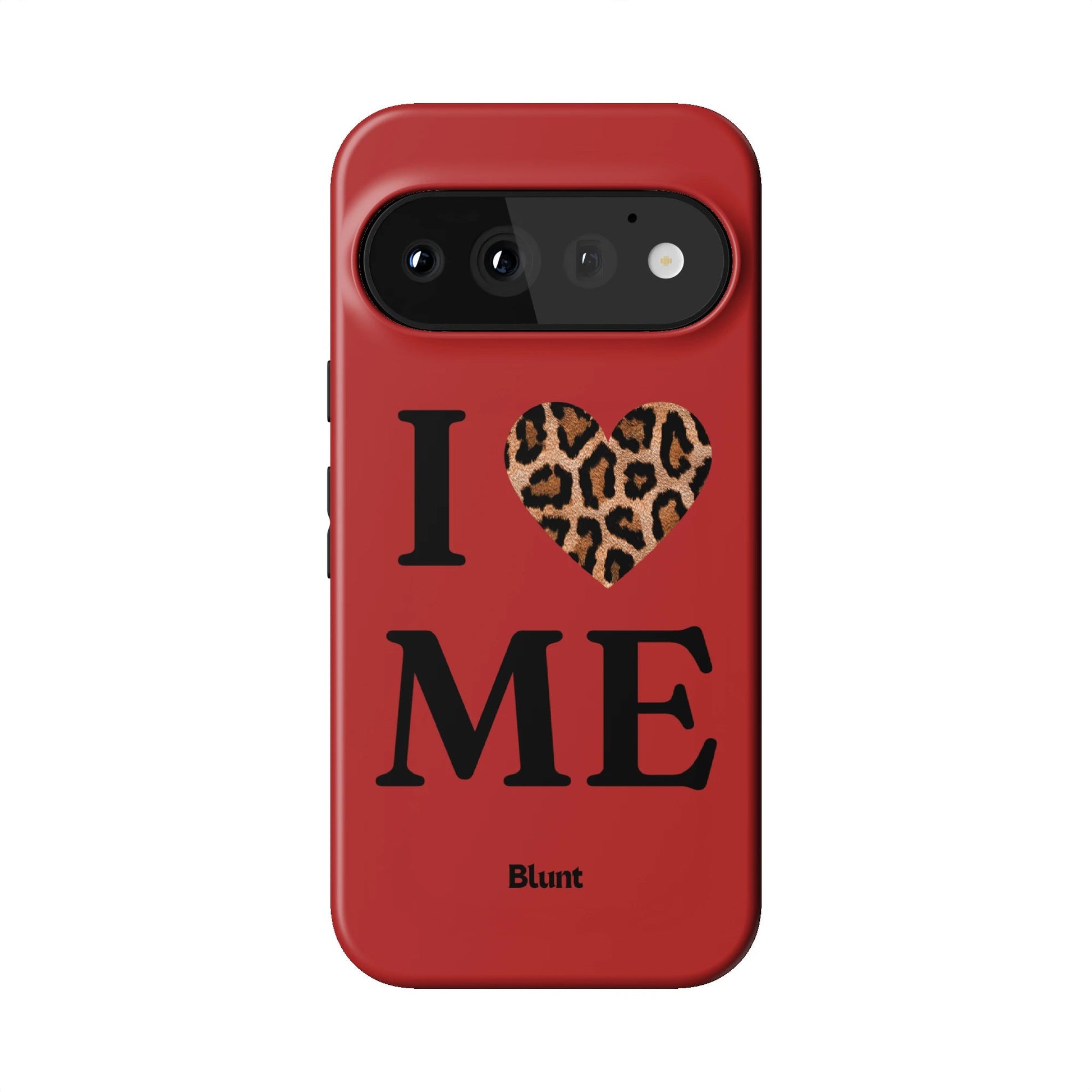 Red I Love Me Pixel Case - Blunt Cases