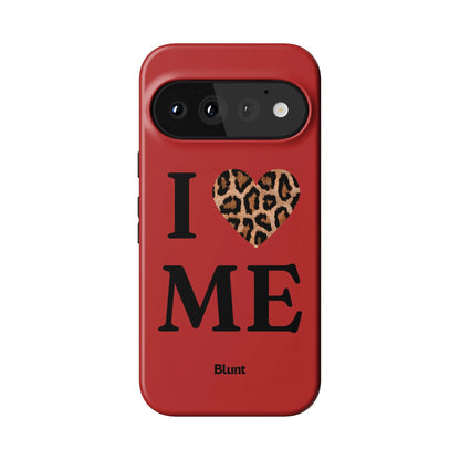 Red I Love Me Pixel Case - Blunt Cases