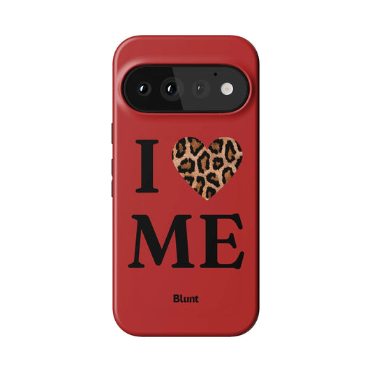 Red I Love Me Pixel Case - Blunt Cases
