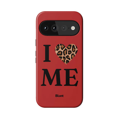 Red I Love Me Pixel Case - Blunt Cases