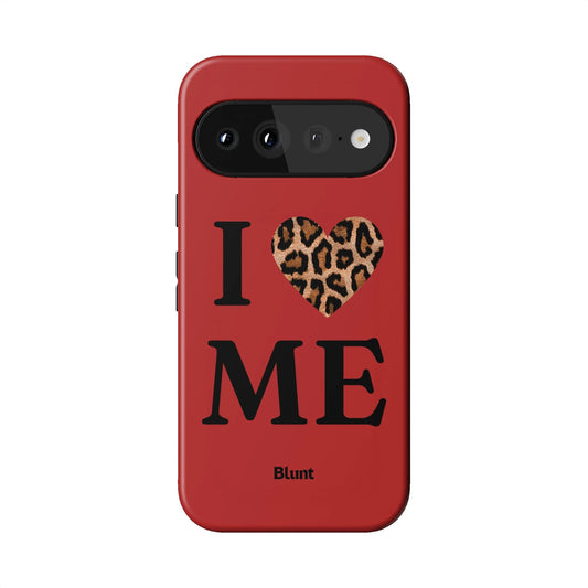 Red I Love Me Pixel Case - Blunt Cases