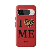 Red I Love Me Pixel Case