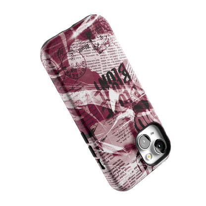 Red Love Letter iPhone Case gallery - Iphone_15_Iphone_5