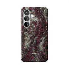 Red Midnight Marble Samsung Case