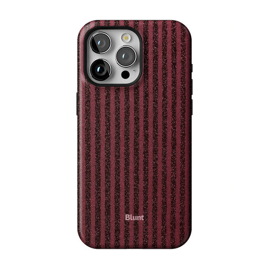 Red Sparkle Stripe iPhone Case gallery - Iphone_15_Pro_Max_1