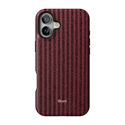 Red Sparkle Stripe iPhone Case gallery - Iphone_16_Mini_Air_Plus_1