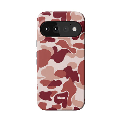 Reddish Camo Pixel Case - Blunt Cases