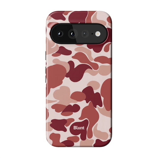 Reddish Camo Pixel Case - Blunt Cases