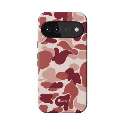 Reddish Camo Pixel Case - Blunt Cases