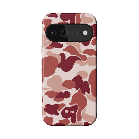 Reddish Camo Pixel Case - Blunt Cases