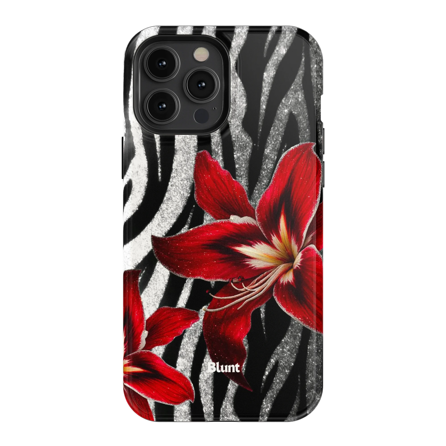 Zebra Rouge iPhone Case