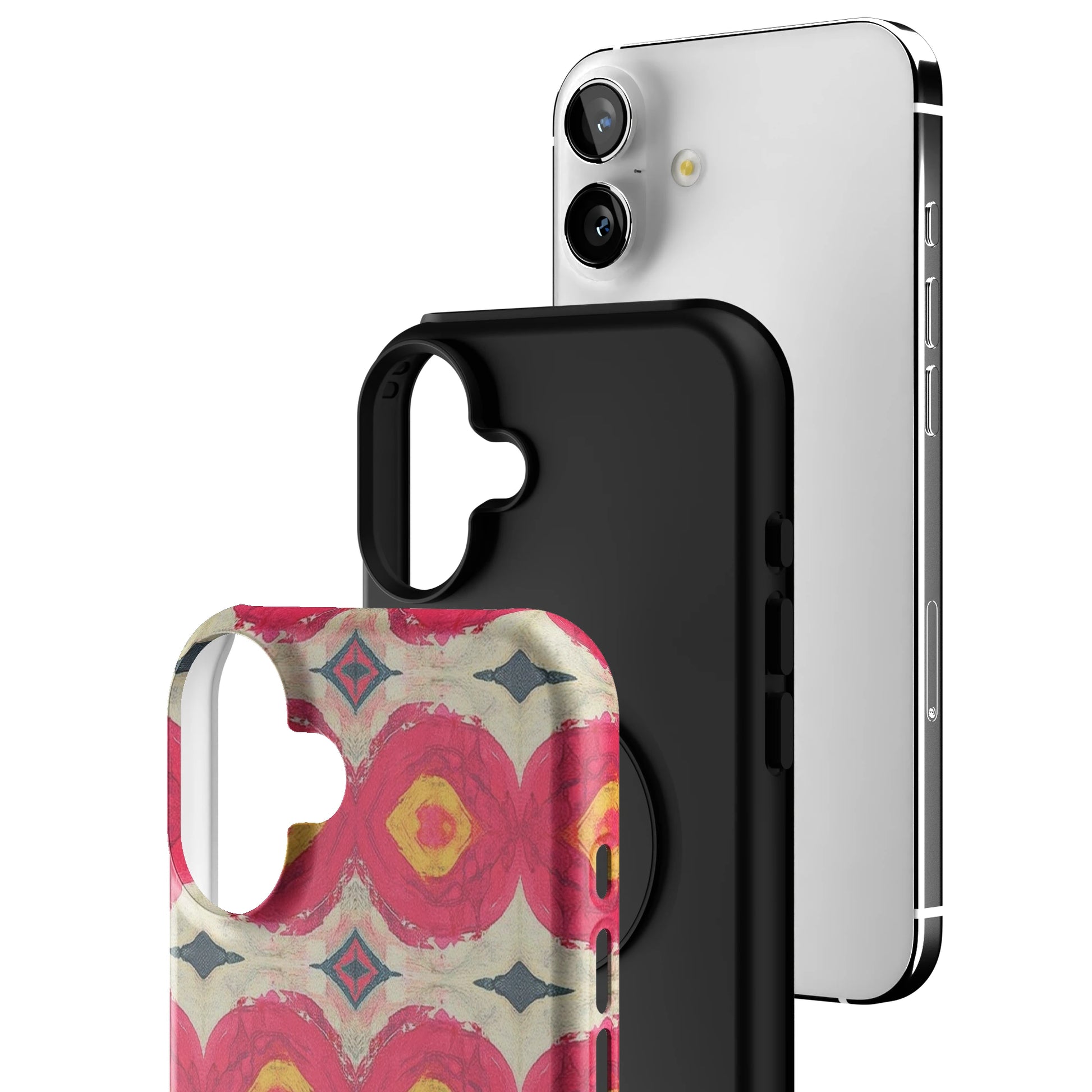Retro Bloom iPhone Case gallery - Iphone_16_Mini_Air_Plus_3