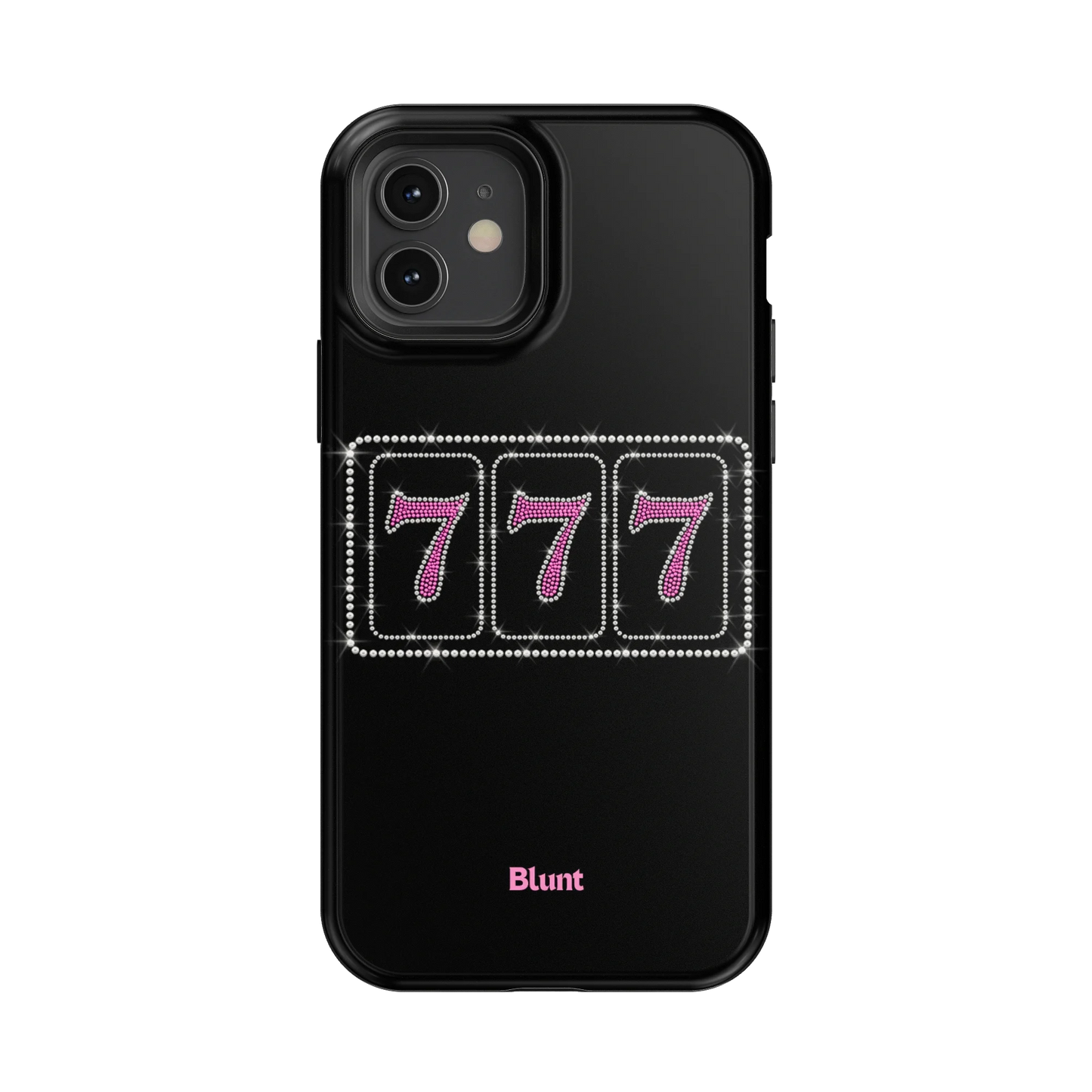 Pink Lucky 777 iPhone Case