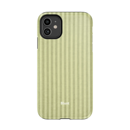 Olive Stripe iPhone Case