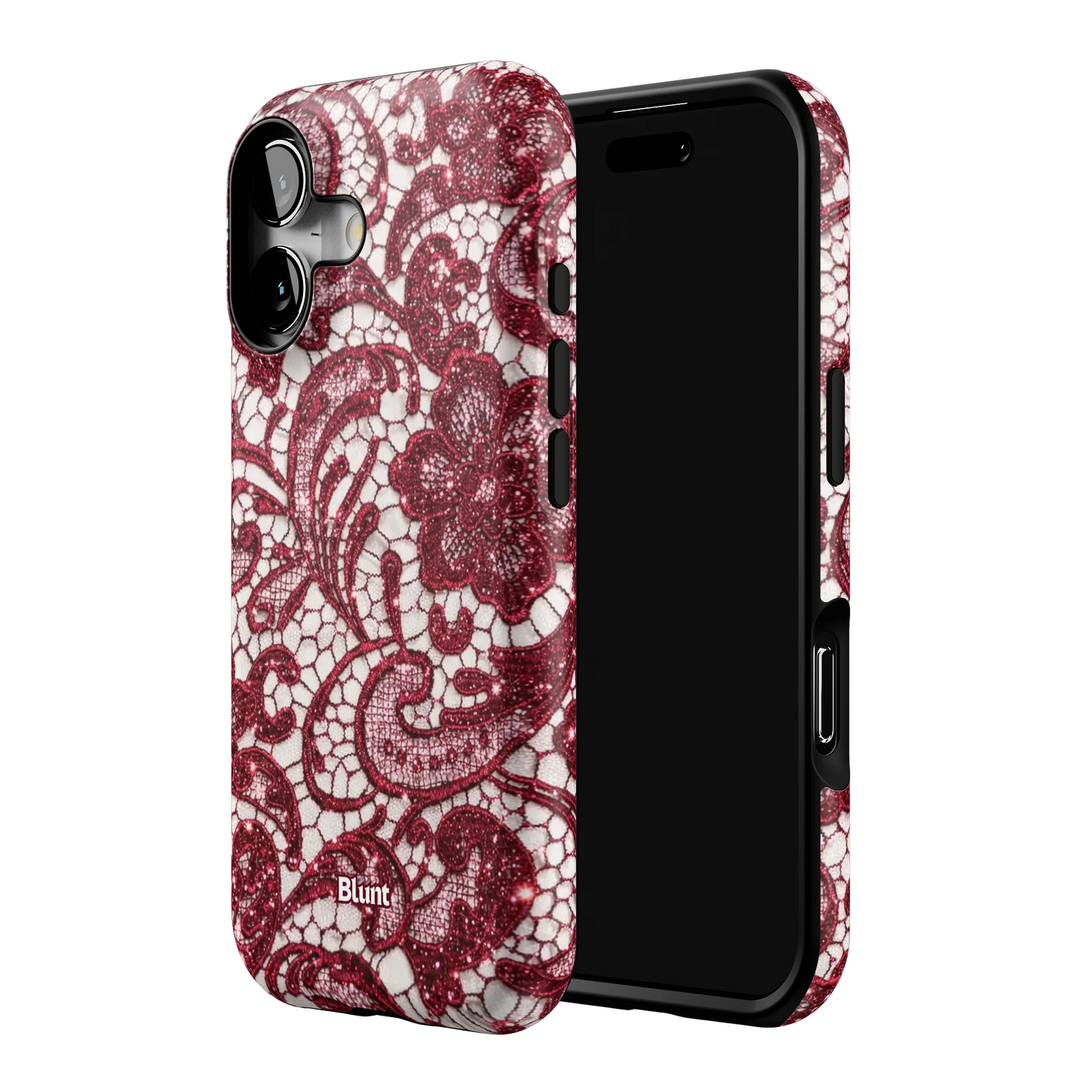 Crimson Lace iPhone Case