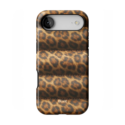 Cheetah Puffer iPhone Case