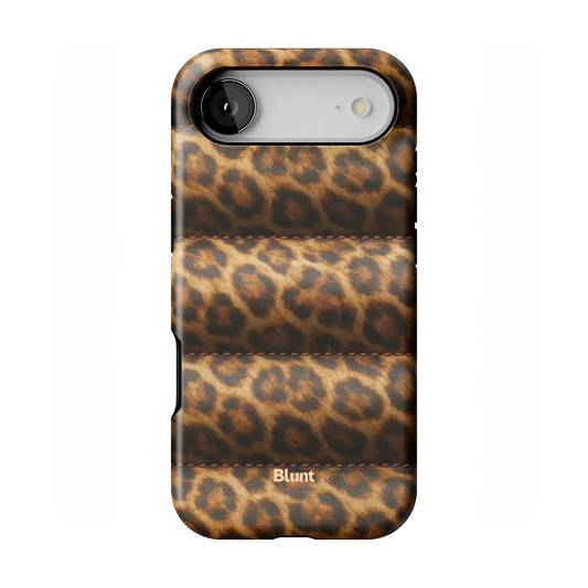 Cheetah Puffer iPhone Case