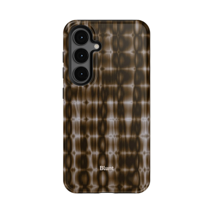 Brown Ripple Samsung Case