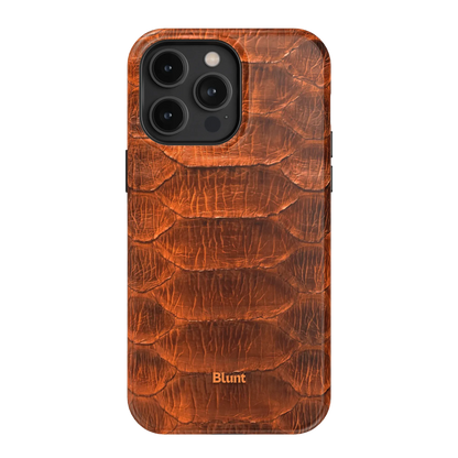 Auburn Python iPhone Case