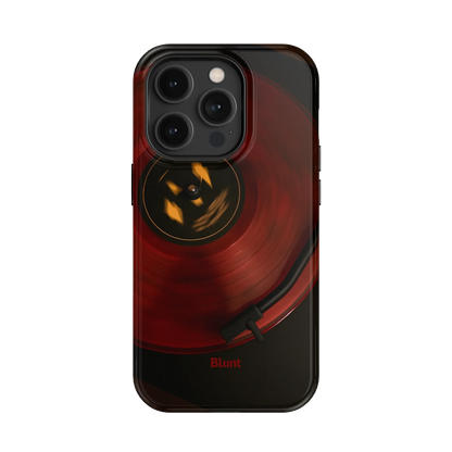 Crimson Echo iPhone Case