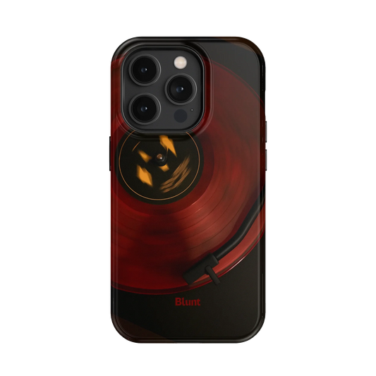 Crimson Echo iPhone Case