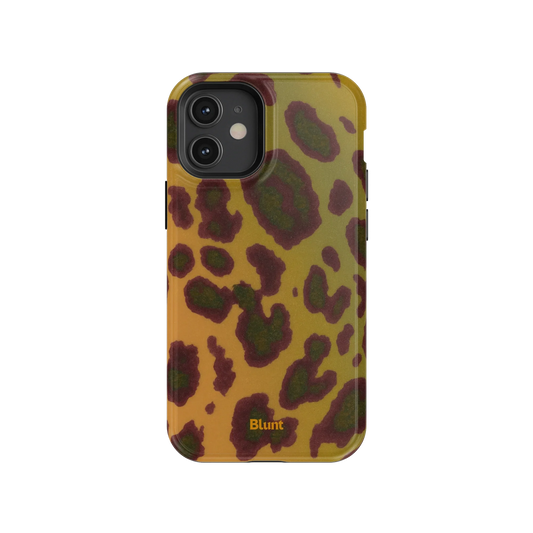 Cranberry Cheetah iPhone Case
