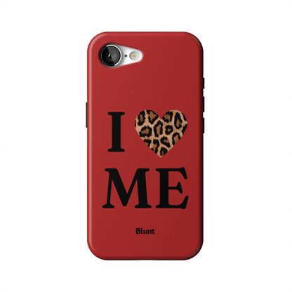 Red I Love Me iPhone Case