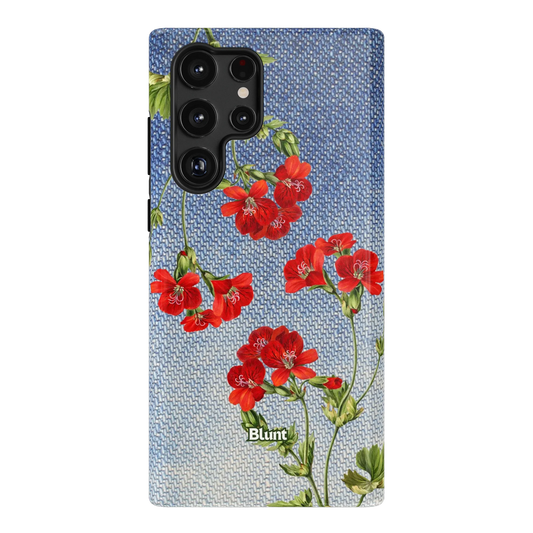 Denim-Posy-samsung-case-Galaxy S22 Ultra-1