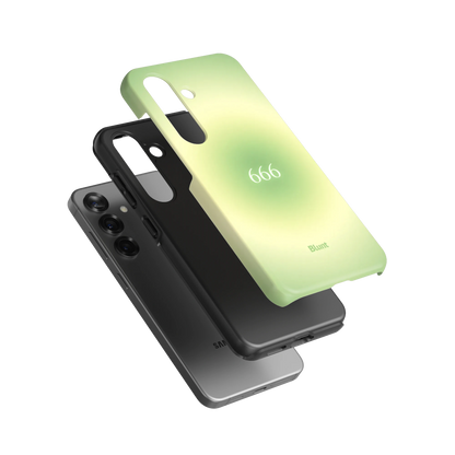 Orbit Green Samsung Case