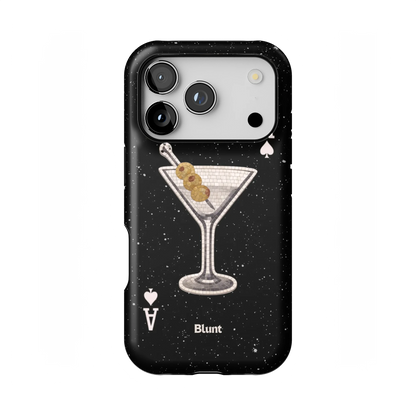 Black Dirty Martini iPhone Case