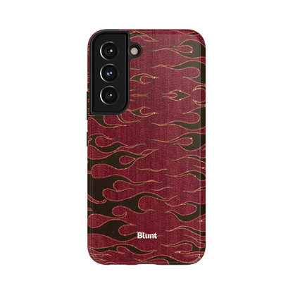 Crimson Fire Samsung Case