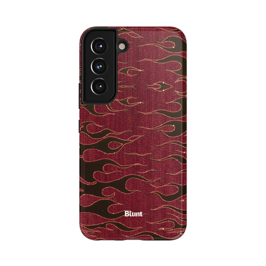 Crimson Fire Samsung Case
