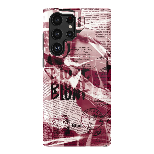 Red Love Letter Samsung Case