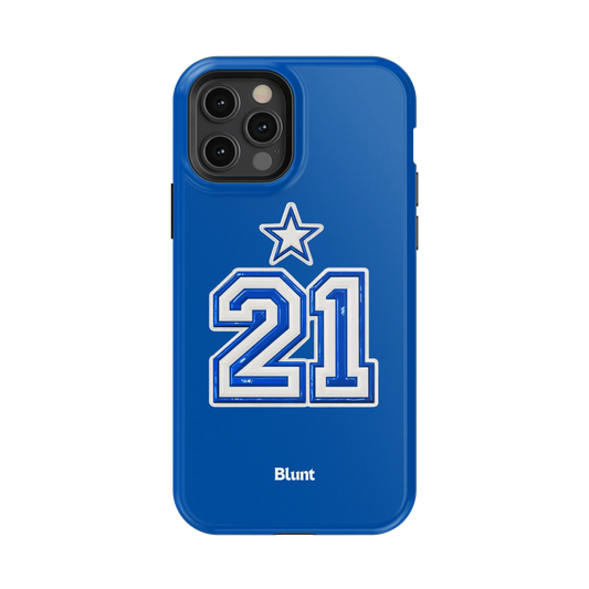 Blue All Star iPhone Case