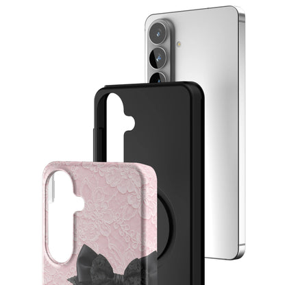 Blushed-Bow-samsung-case-Galaxy S26 Plus-3